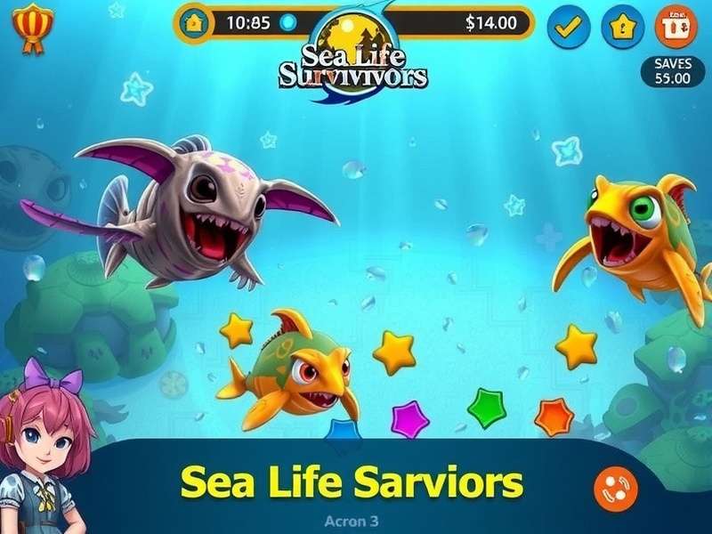 Sea Life Saviors Game Screenshot